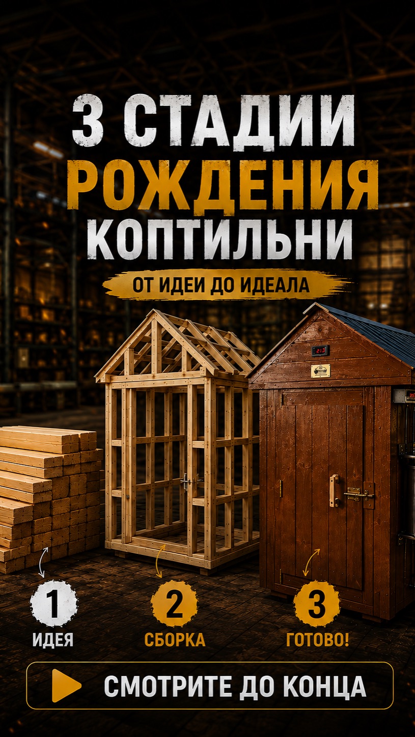 Изготовление коптильни