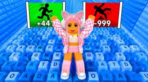 ОББИ НО ЭТО ГИГАНТСКАЯ КЛАВИАТУРА! ИГРА АНТИСТРЕСС В РОБЛОРКС