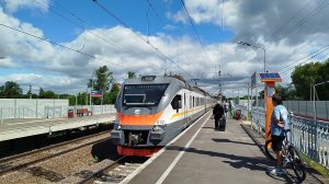 Электропоезд ЭП2Д-0121 ЦППК разъезд Орудьево 16.07.2026
