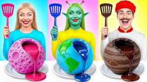 Кулинарный челлендж с девушкой-инопланетянкой #Удивительные кухонные рецепты