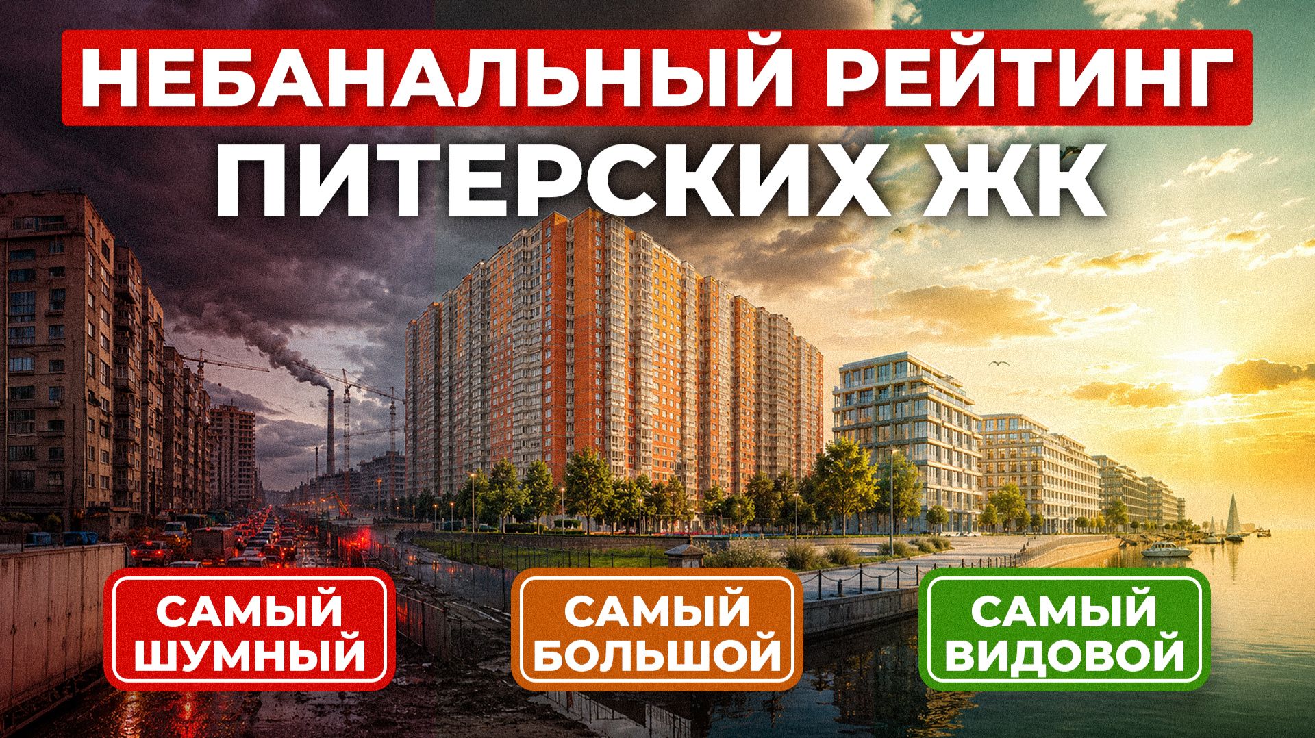 ЭТИ новостройки Петербурга ВАС УДИВЯТ: шумный АД, ЛУЧШИЙ двор и вид на МИЛЛИАРДЫ!
