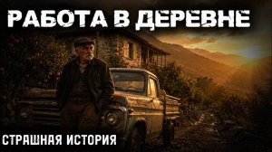 Работа в деревне. Страшные истории на ночь. Мистика. Страшилки на ночь.
