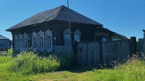 Деревянное зодчество в сибирской деревне!