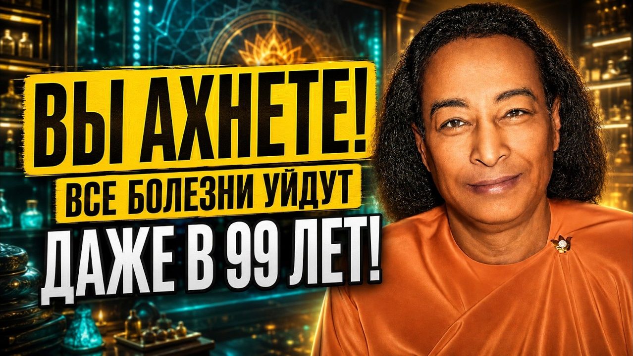 ЙОГАНАНДА ПРЕДУПРЕЖДАЛ: НЕ СЛУШАЙТЕ НИКОГО — вот что возвращает силы организму ☀️