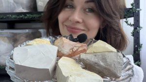 АСМР хруст Башкирскими глинами и мелом Ассорти