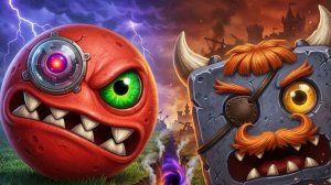 Красный ШАРИК ред бол 🎮 прохождение игры для детей мультик игра  №3
