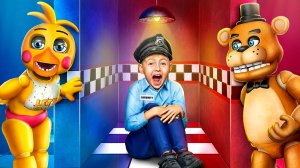 Экстремальные прятки с Фредди! Пять ночей с Фредди в реальной жизни!