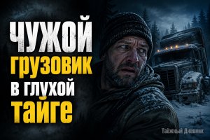 Чужой грузовик в снежной тайге светился ночью