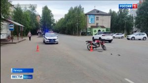 В Сыктывкаре мотоциклист сбил женщину на пешеходном переходе: о происшествиях в Коми за выходные