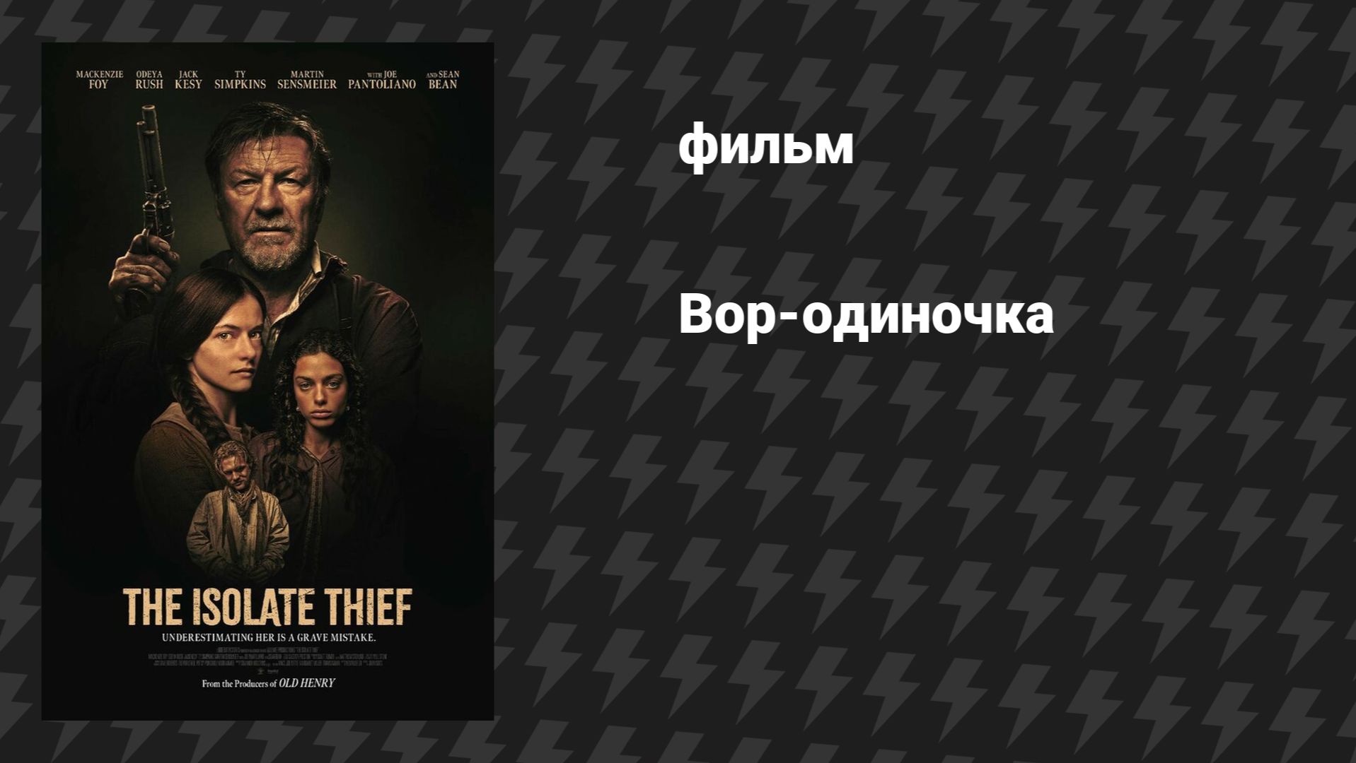 Вор-одиночка (фильм, 2026)
