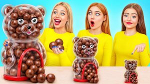 Испытание больших, средних и малых тарелок #Забавная кухонная война