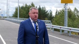 Открытие автомобильного движения по путепроводу на Восточном объезде