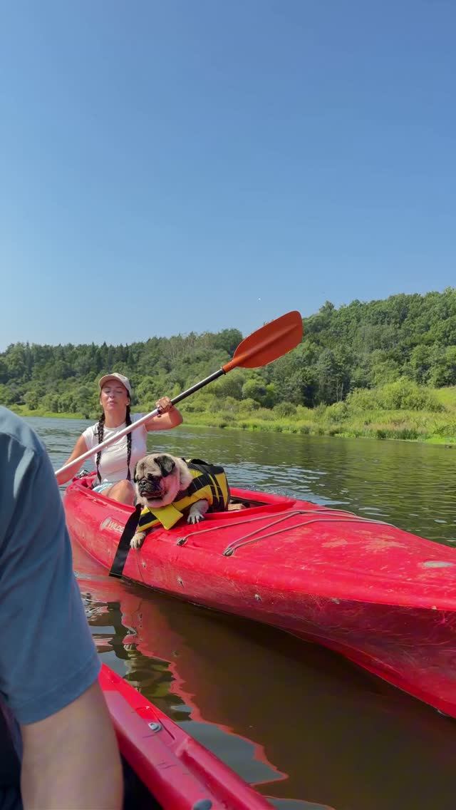 ОСКАР И НИКИТА ЧУТЬ НЕ УТОНУЛИ НА КАЯКЕ 🛶🫣