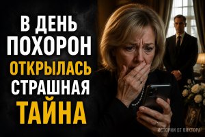 В день похорон мужа мне позвонила незнакомка
