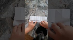 Коробочка оригами без клея