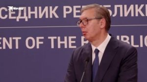 Вучич удивился вопросу немецкого журналиста об «убийстве русских»