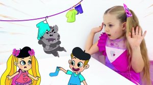Диана и Рома - Исчезающие носки - Мультфильм