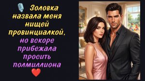 Золовка назвала меня нищей провинциалкой, но вскоре прибежала просить полмиллиона.