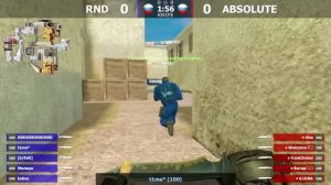ABSOLUTE -vs- RND | 2 карта | Шоу-Матч | @kn1feTV