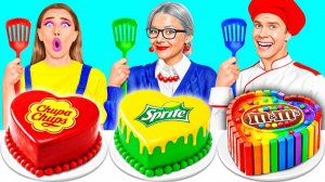 Кулинарный Челлендж# Я против Бабушки # Удивительные Кулинарные Идеи от