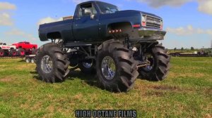Легендарный кастомный OffRoad  Dirt Boss Chevy рвет болото