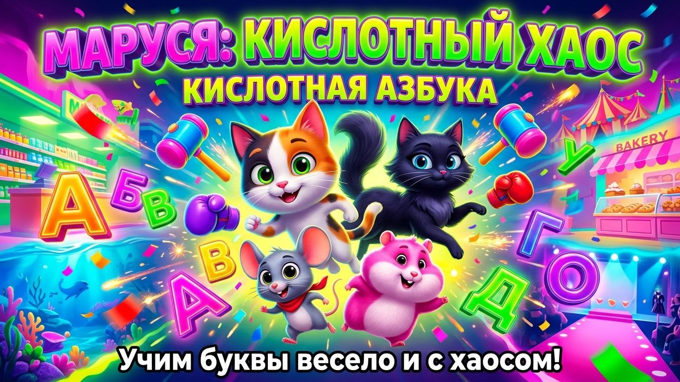 СЕРИЯ 40 «Кислотная Азбука Буква Ь»