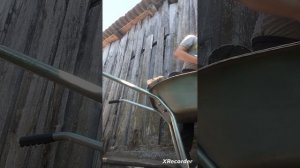 самая пыльная работа в моей жизни восемь дрова в дровяник