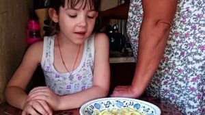 Утро начинается...устала , первый раз такое готовлю...