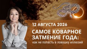 САМОЕ КОВАРНОЕ ЗАТМЕНИЕ ГОДА: Послание Солнечного затмения в Раке | Ашлеша | Джйотиш прогноз