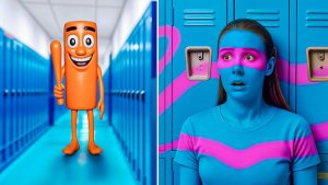 Мы Превратились в Итальянские Мемы! Камуфляжный Челлендж!