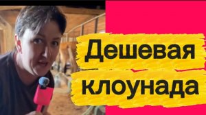 Дешевая клоунада