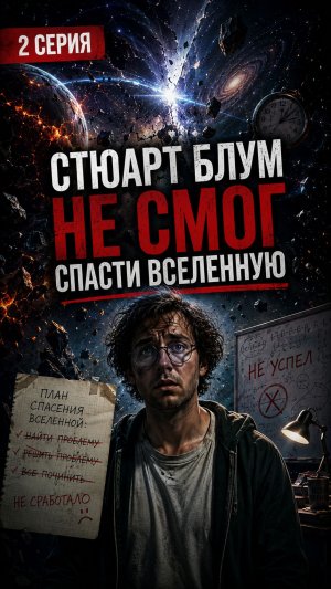 Стюарт Блум не смог спасти вселенную 2с10 / Stuart Fails to Save the Universe