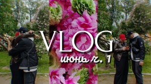цветная прогулка, допрос мужа и долгожданный отвес | VLOG Июнь 2026 ч.1