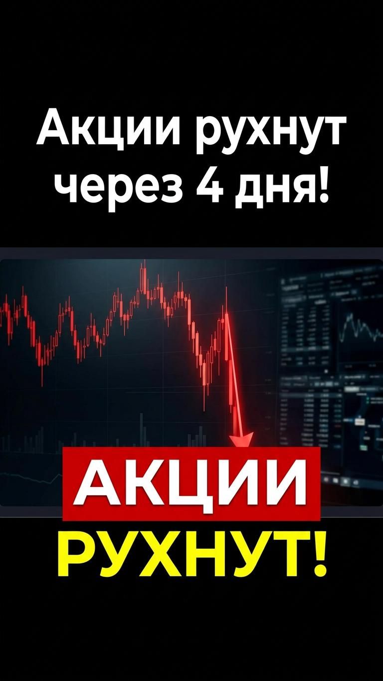 Почему Акции обвалятся через 4 дня? инвестиции