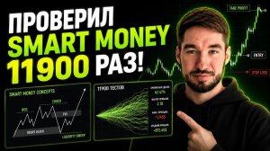 Я протестировал SMART MONEY 11900 раз и ВОТ РЕЗУЛЬТАТ Трейдинг Стратегия .