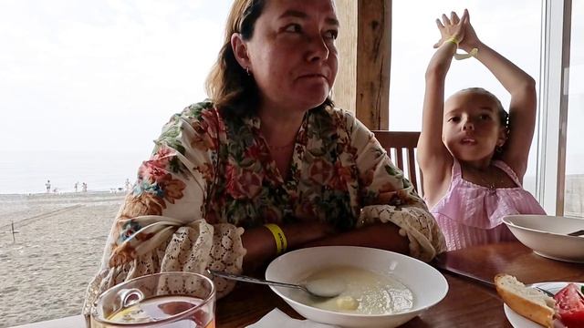 Мукбанг/Завтрак 9.08.2026/Отдыхаем на море