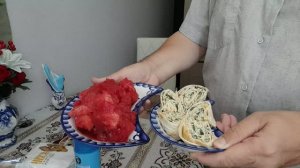 Спасибо Димону! Болезни не красят человека. Арбуз и рулет. Вкусно - 100% ! 10.08.2026