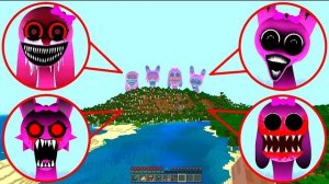 Я нашел все новые Incredibox Sprunki Pinki в Minecraft PE!