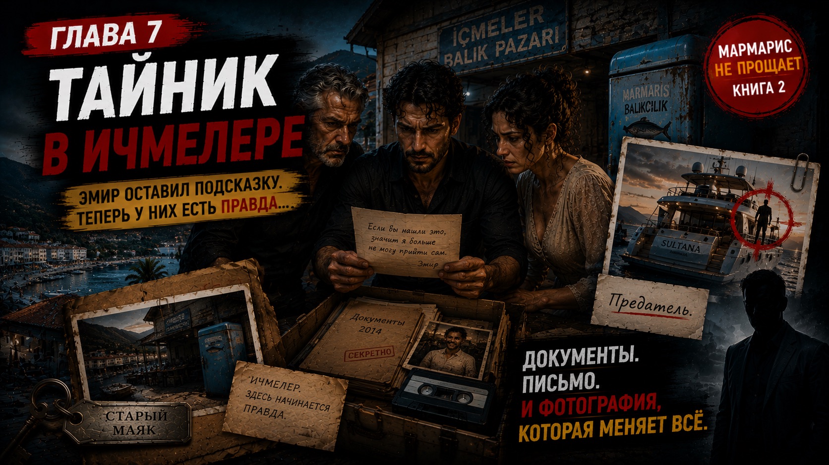 ТАЙНИК В ИЧМЕЛЕРЕ. Глава 7. МАРМАРИС НЕ ПРОЩАЕТ. Книга вторая цикла «Жизнь после шторма».
