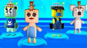 Шика сражается с черепашьим боссом в Super Bear Adventure