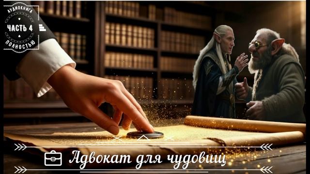 4️⃣💼 Адвокат для чудовищ 🧟 Умное фэнтези для тех, кто ценит железную логику и тонкий юмор Часть4️⃣