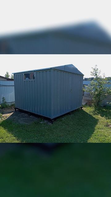 Стильный хозблок SKOGGY вместо старой бытовки 🕶