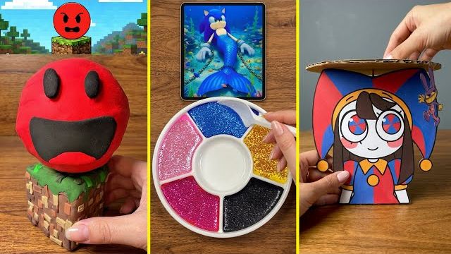 НОВАЯ ПОДБОРКА РИСУНКОВ СПРУНКИ 🌈 ПОДЕЛКИ ИЗ БУМАГИ 🖍 СМЕШИВАЕМ ЦВЕТА