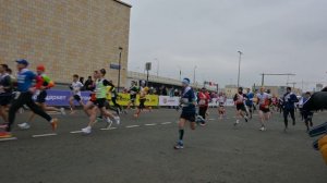Московский марафон 2024. Старт основной эстафеты на дистанции 42 км