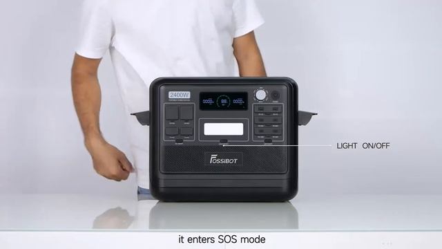 Портативная электростанция FOSSIBOT F2400