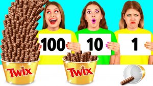 100 Слоев Еды Челлендж _ Потрясающие Кухонные Лайфхаки
