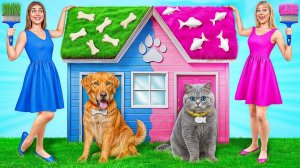 Строим Домики для Животных # Смешные Челленджи c Multi DO Smile