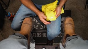 ASMR Sounds!  Angelo Shoe Shine ASMR