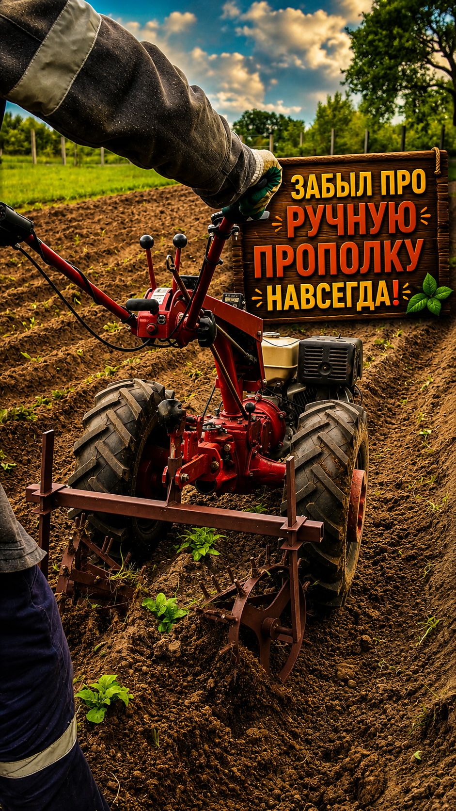 Забыл про ручную прополку навсегда! ✅
