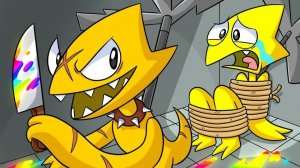 У ЖЁЛТОГО ЕСТЬ БРАТ?! | Rainbow Friends 2 — Анимации на русском